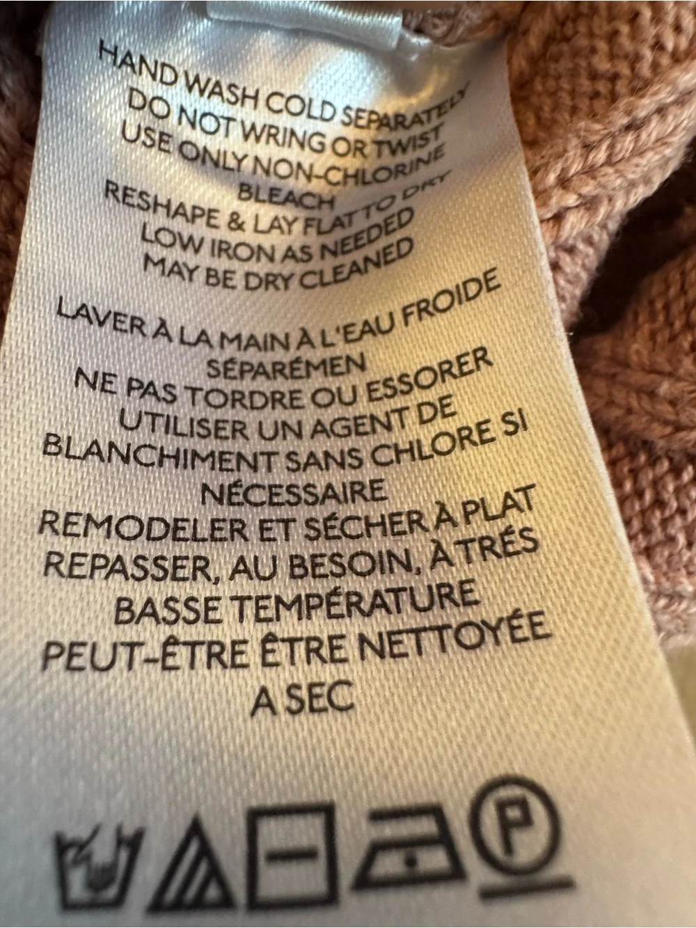 FP Beach Textured Button-Front Cardigan Sweater in Mauve
